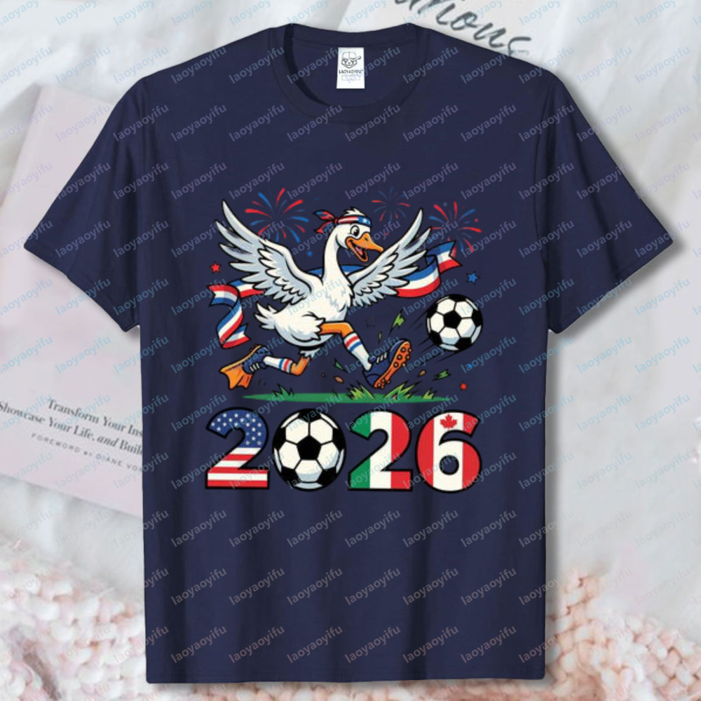 Funny 2026 Soccer Goose Shirt  - Summer Clothing Canada ulasan dan harga