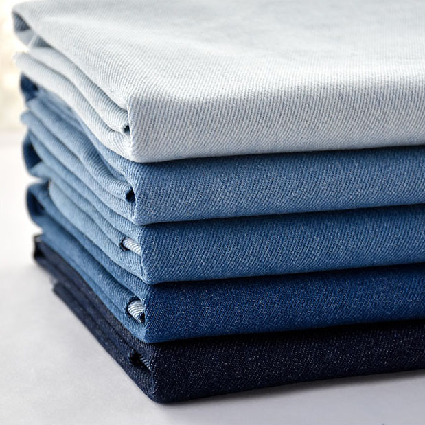 50*150cm Washed Denim Fabrics  - Summer Clothing Material ulasan dan harga