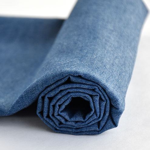 50*150cm Washed Denim Fabrics  - Summer Clothing Material ulasan dan harga