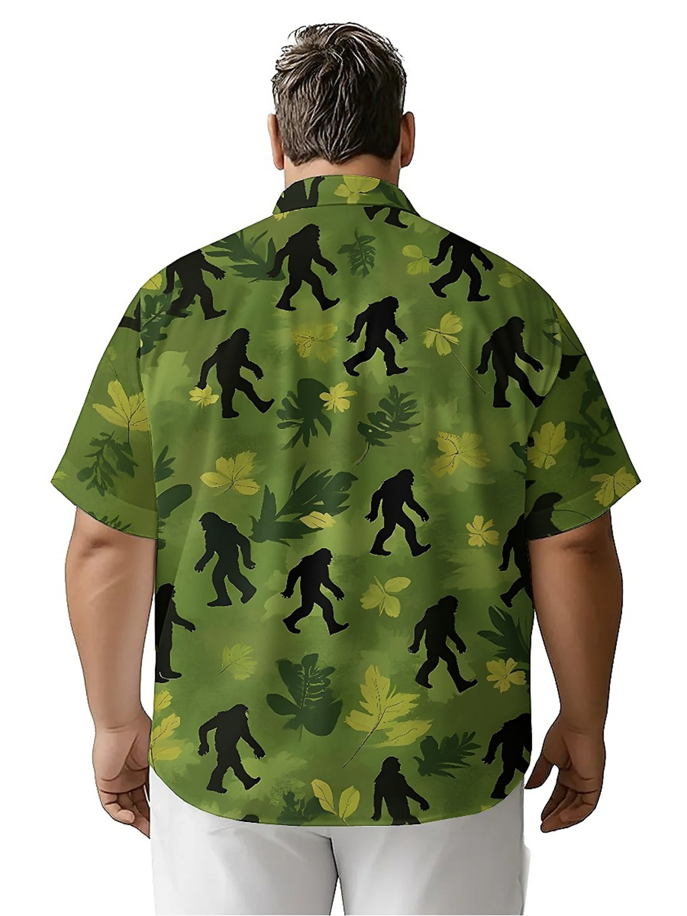 Men's Plus Size Hawaiian Shirt - Summer Clothing Plus ulasan dan harga