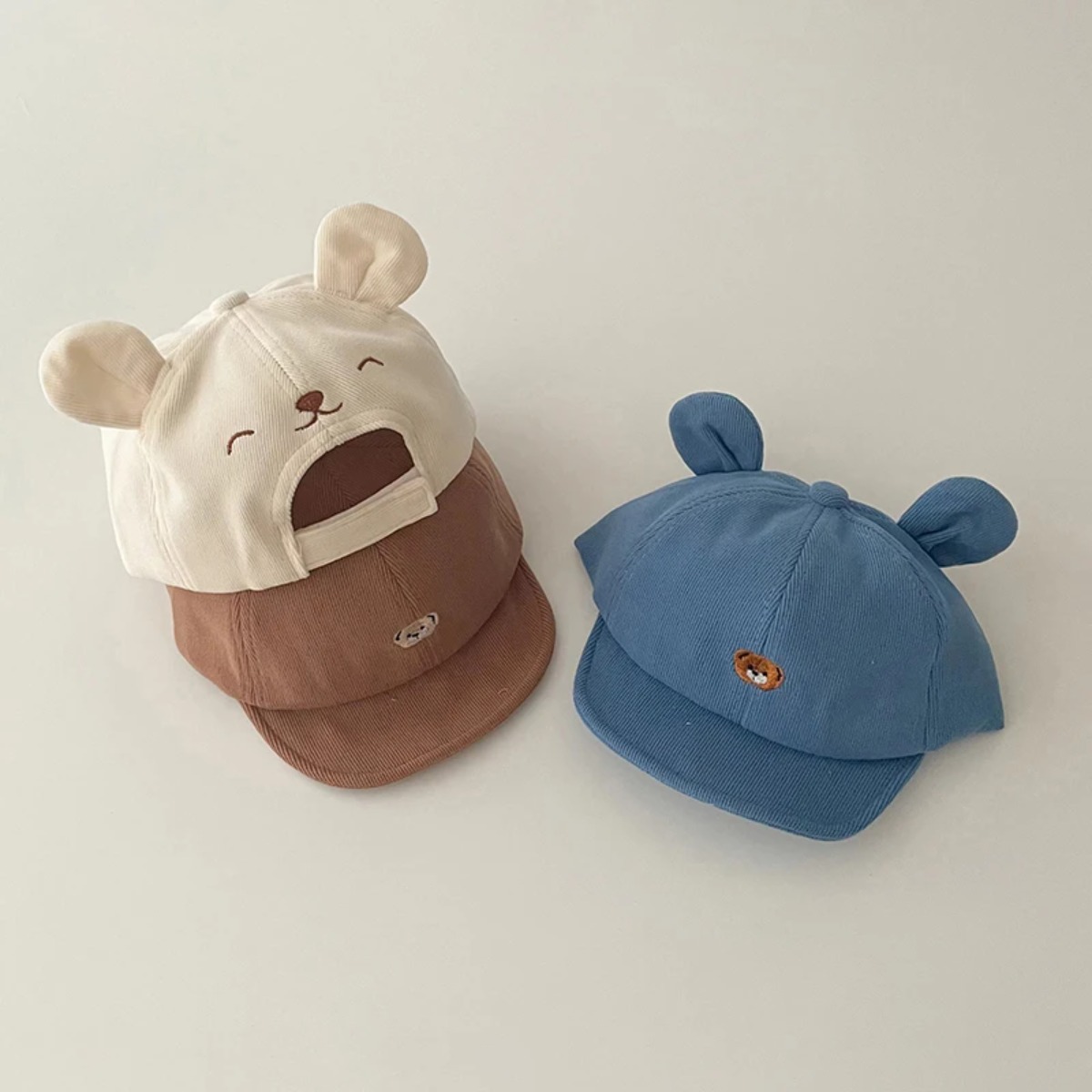 Kawaii Cartoon Bear Ears Solid - Summer Clothing Vacation ulasan dan harga