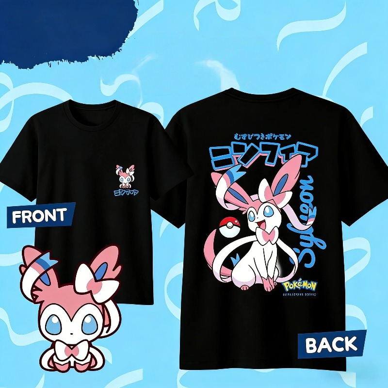 2026 Summer Anime SYLVEON 100% - Summer Clothing For Japan ulasan dan harga