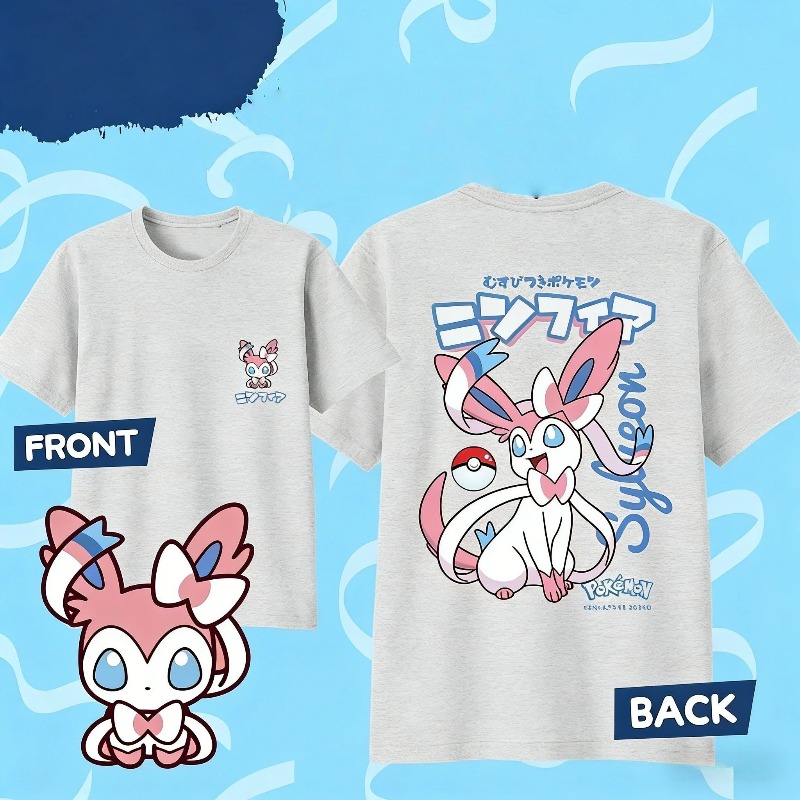 2026 Summer Anime SYLVEON 100% - Summer Clothing For Japan ulasan dan harga