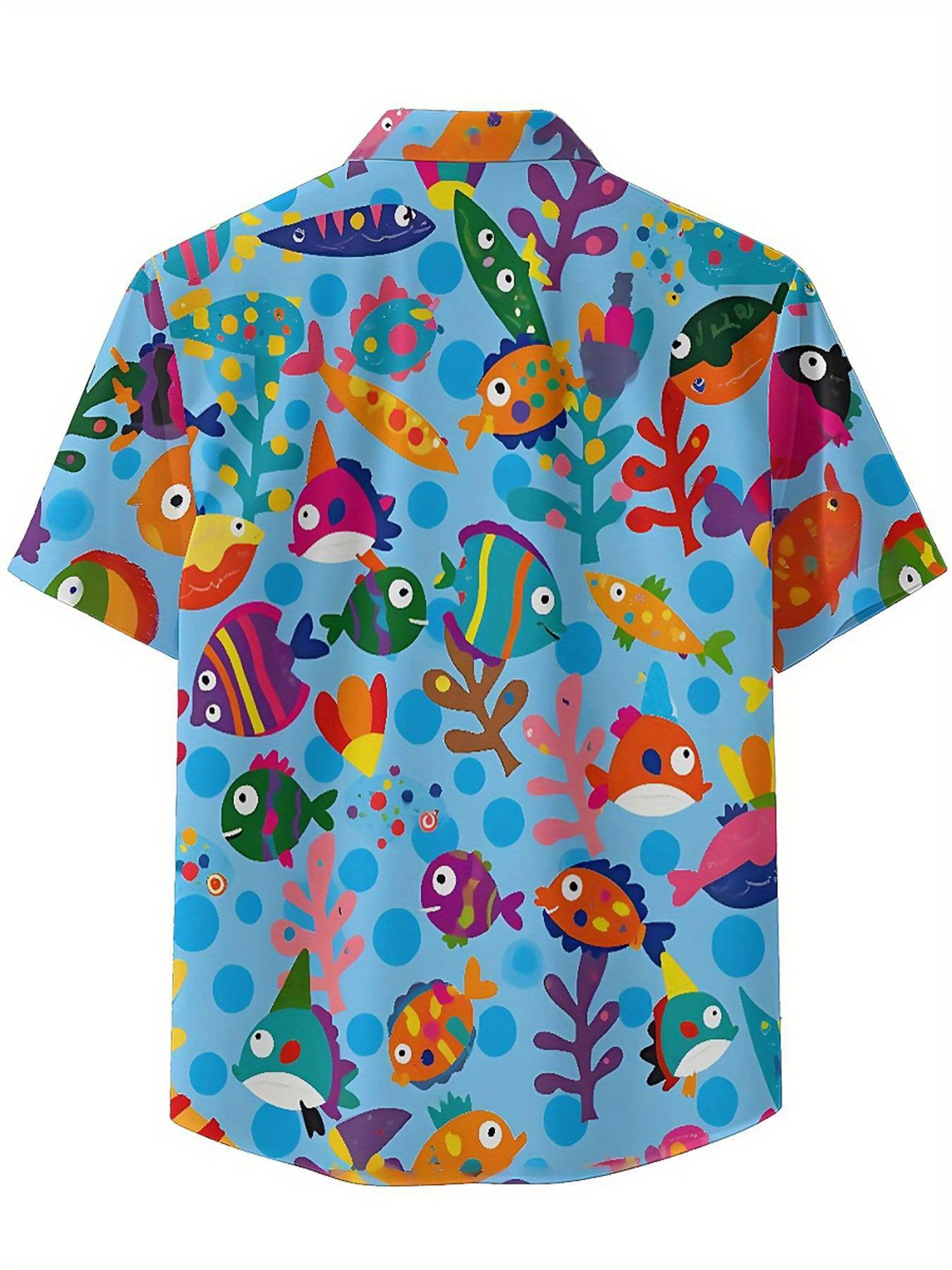 Men's Plus Size Hawaiian Shirt - Summer Clothing Plus ulasan dan harga