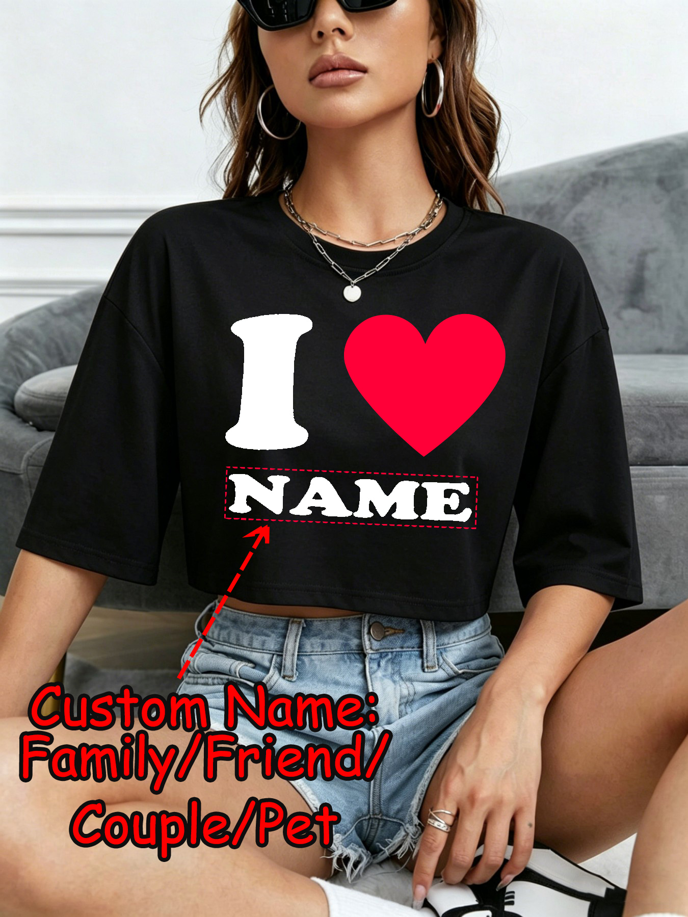 DIY Custom Name Couple Summer  - Summer Clothing Name ulasan dan harga