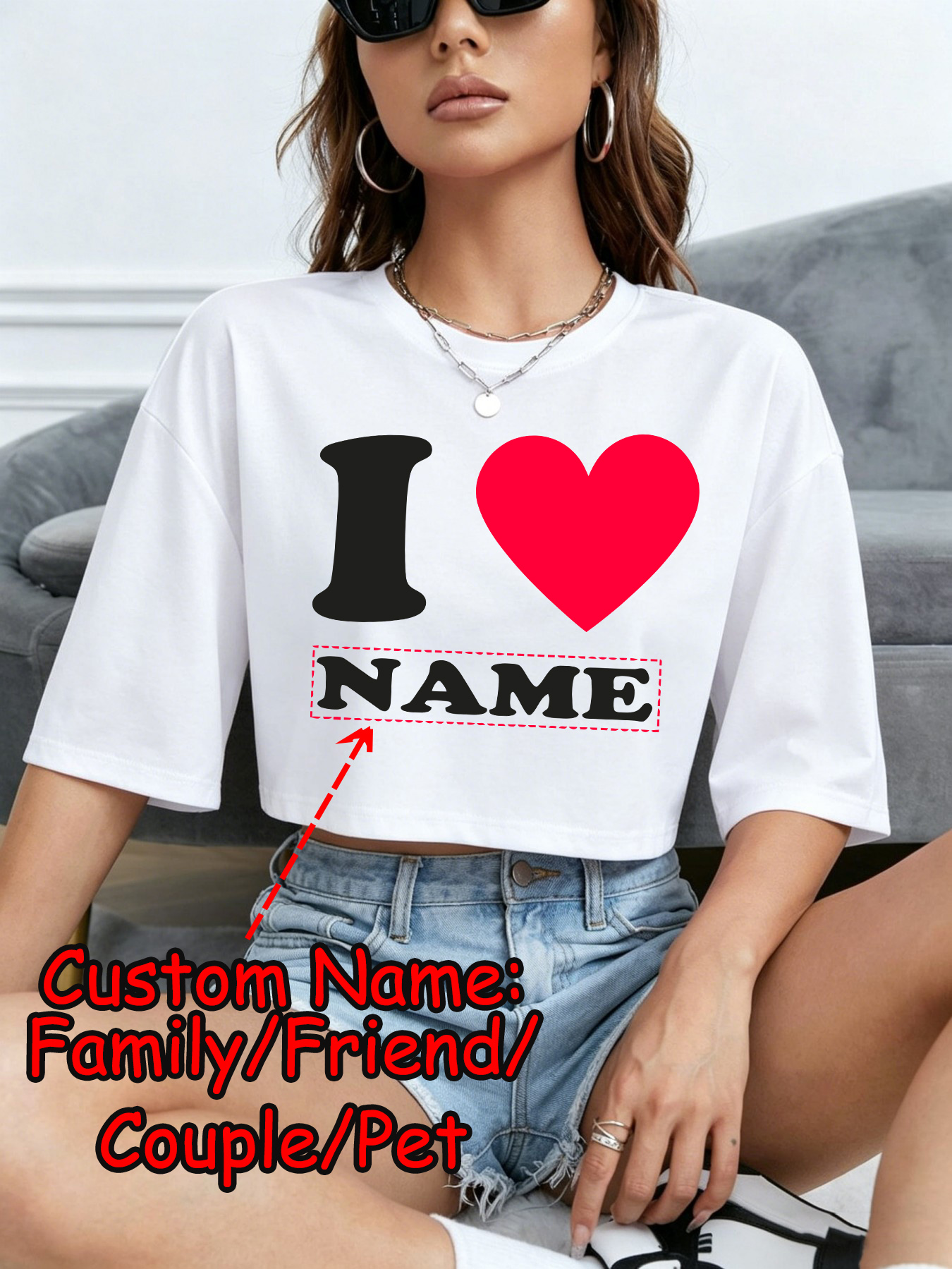 DIY Custom Name Couple Summer  - Summer Clothing Name ulasan dan harga