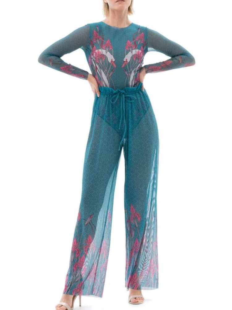 2 Piece Sets Mesh Swimwear And - Swim Cover Up Mesh ulasan dan harga