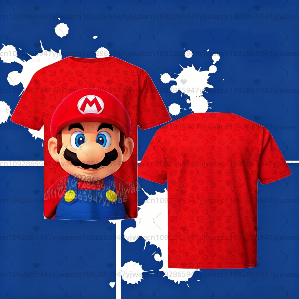 2026 men Super Mario Bros. Yos - Summer Clothing Pieces ulasan dan harga