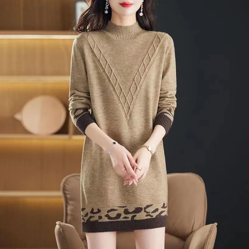 Women Pullover Sweater Half Hi - Summer Jumper Clothing ulasan dan harga