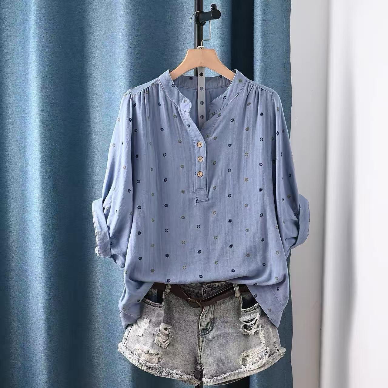 2026 Women's blouse women Japa - Summer Clothing For Japan ulasan dan harga