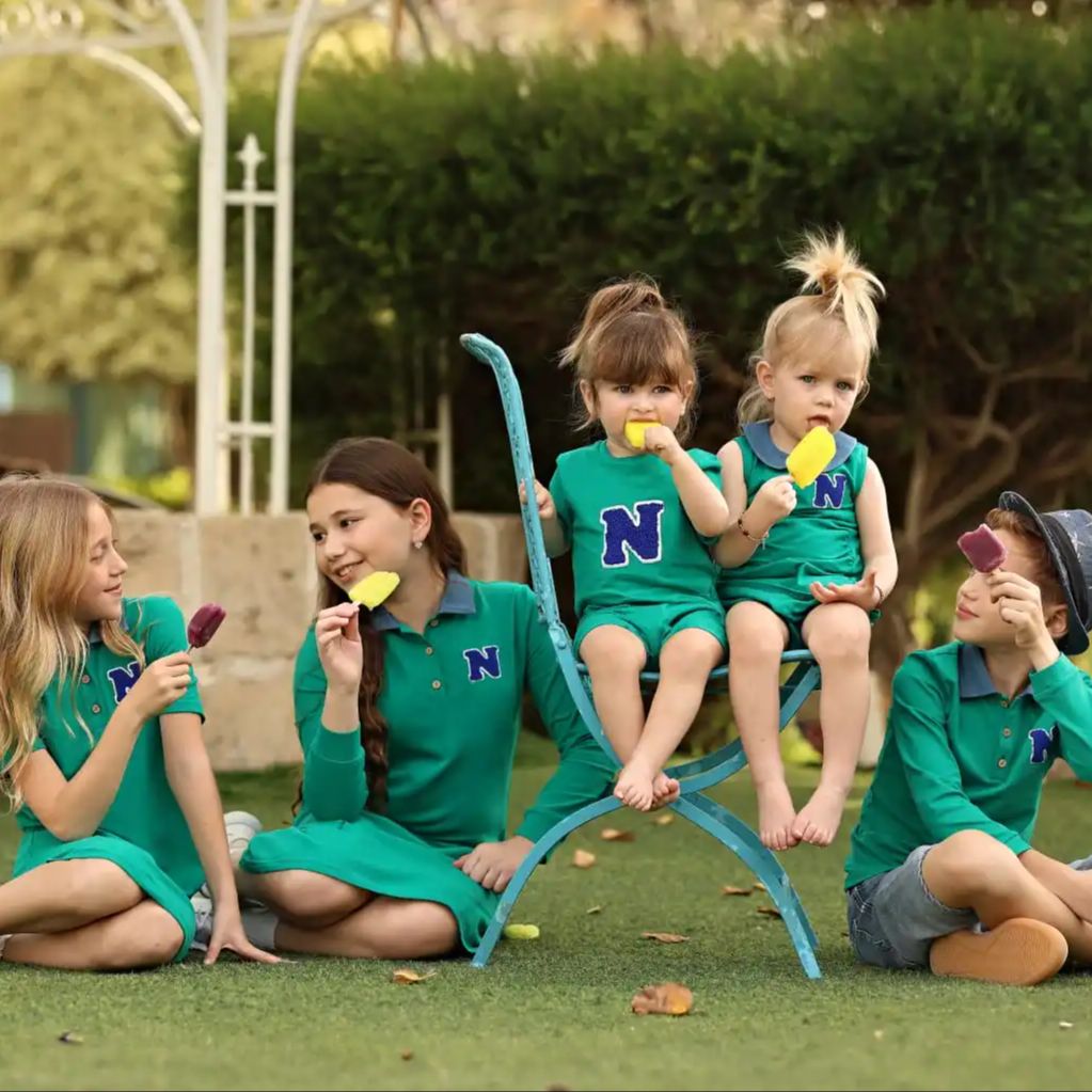 2026 Mali's SS Green Polo Coll - Summer Clothing Boutiques ulasan dan harga