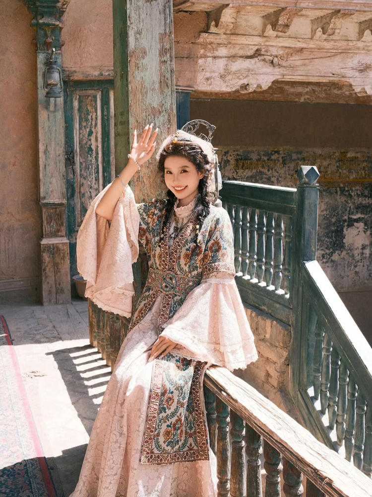 Princess Style Ethnic Minority - Summer Clothing For Girls ulasan dan harga