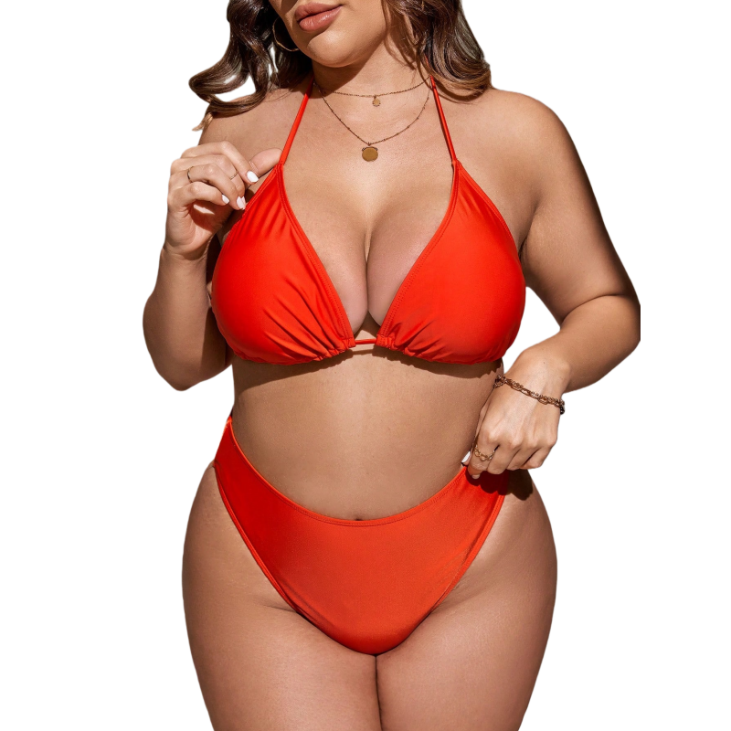 Women High Waisted Bikinis Hal - Swim Cover Up Mesh ulasan dan harga