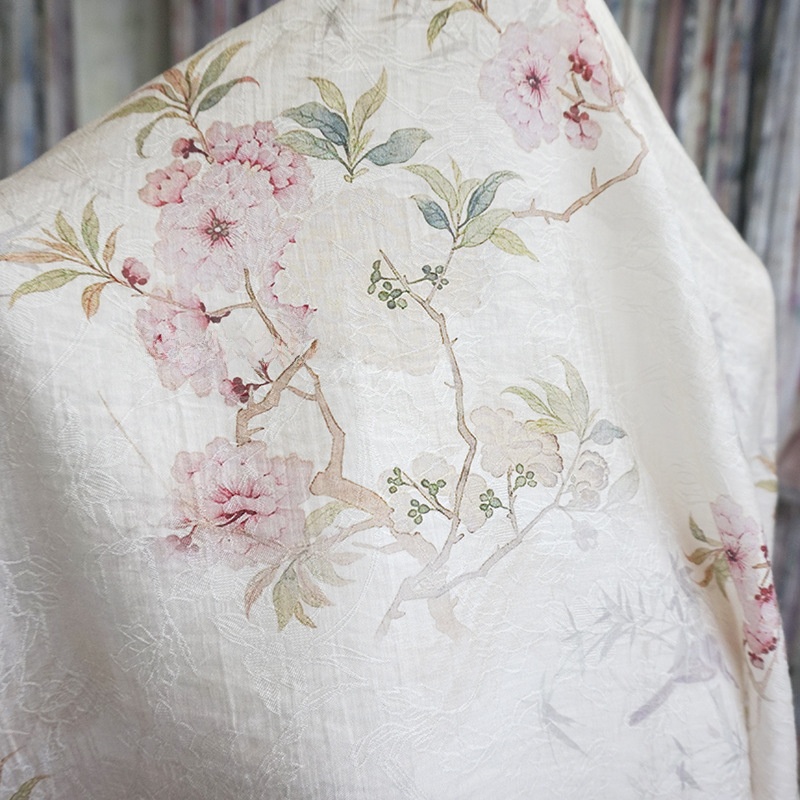eng Textiles  Lyocell Embroide - Summer Clothing Material ulasan dan harga