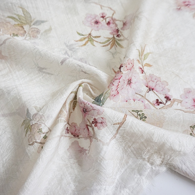 eng Textiles  Lyocell Embroide - Summer Clothing Material ulasan dan harga
