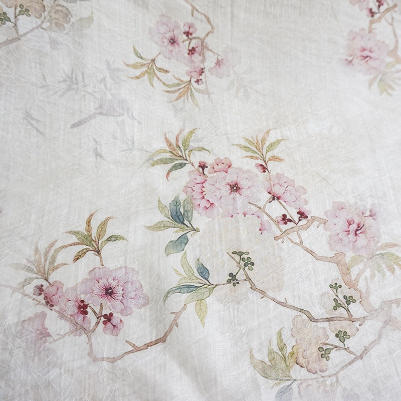 eng Textiles  Lyocell Embroide - Summer Clothing Material ulasan dan harga