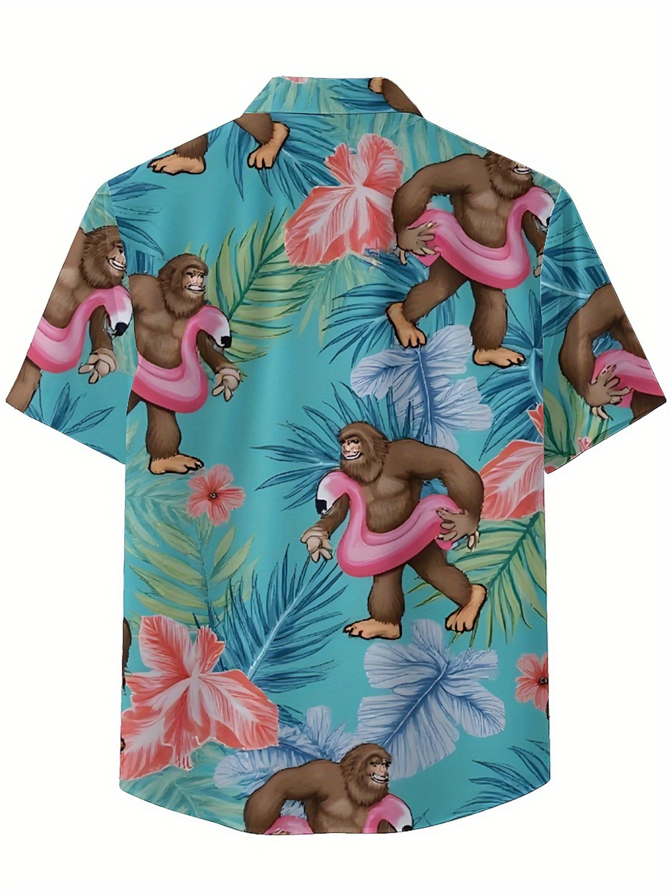 Men's Plus Size Hawaiian Shirt - Summer Clothing Plus ulasan dan harga