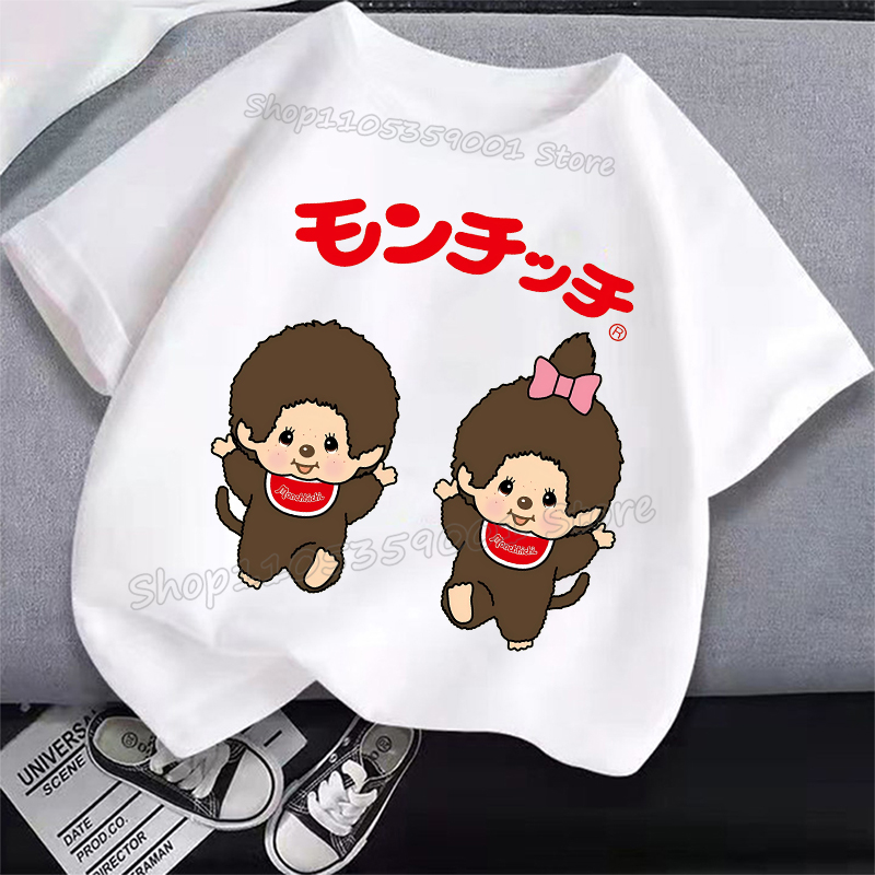 MONCHHICHI Short Sleeve T Shir - Summer Clothing For Girls ulasan dan harga