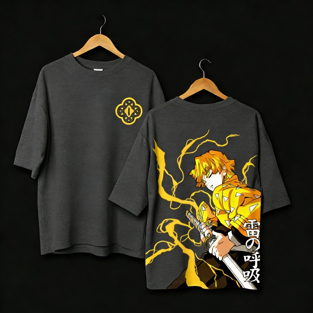 Plus Size Demon Slayer Anime P - Summer Clothing Styles Men ulasan dan harga