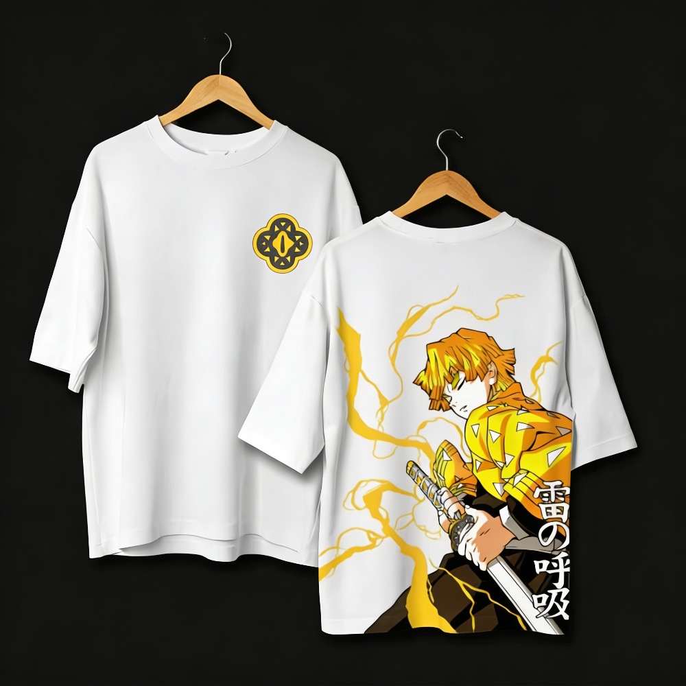 Plus Size Demon Slayer Anime P - Summer Clothing Styles Men ulasan dan harga