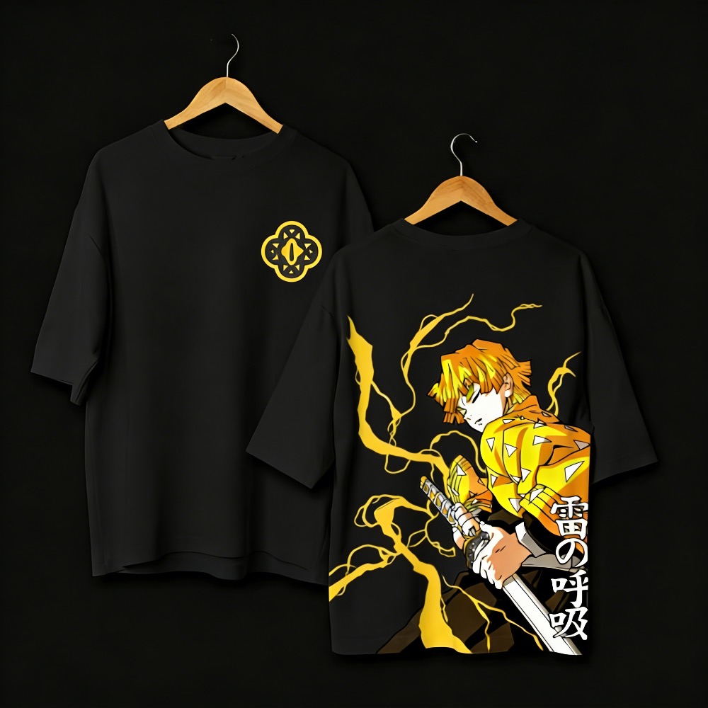 Plus Size Demon Slayer Anime P - Summer Clothing Styles Men ulasan dan harga