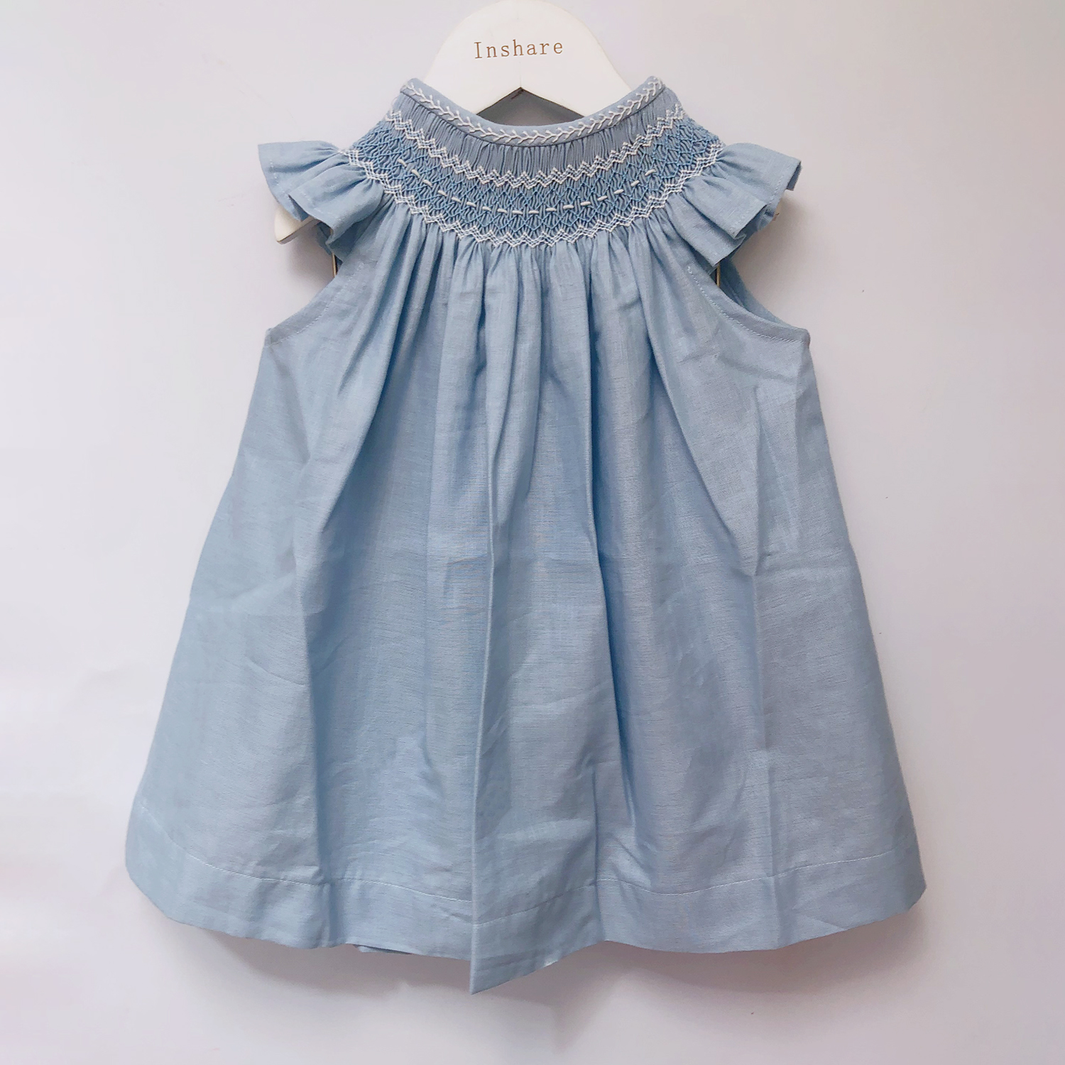 Girls Smocking Bishop Dress Su - Summer Clothing Boutiques ulasan dan harga