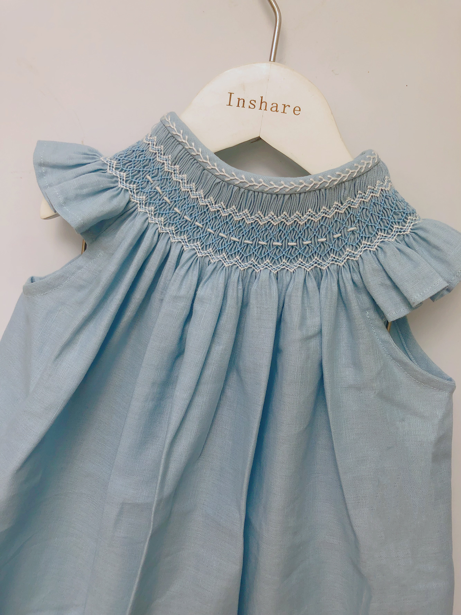 Girls Smocking Bishop Dress Su - Summer Clothing Boutiques ulasan dan harga