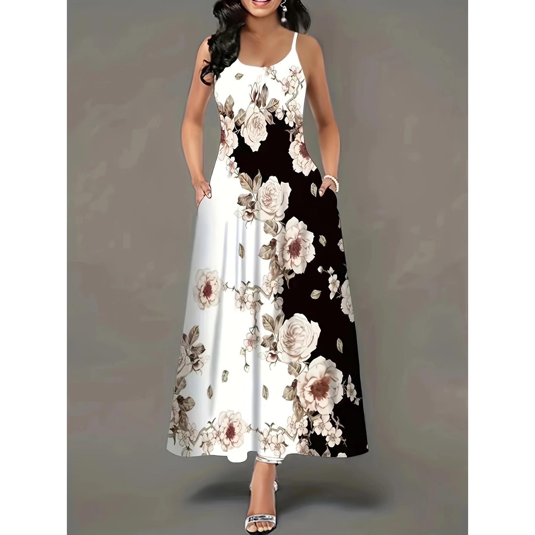 Long Pink Dress Women's Summer - Summer Line Clothing Brand ulasan dan harga