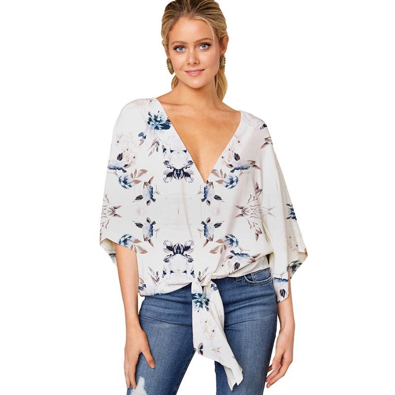plus Size Women's Blouse S5XL  - Summer Clothing Online ulasan dan harga
