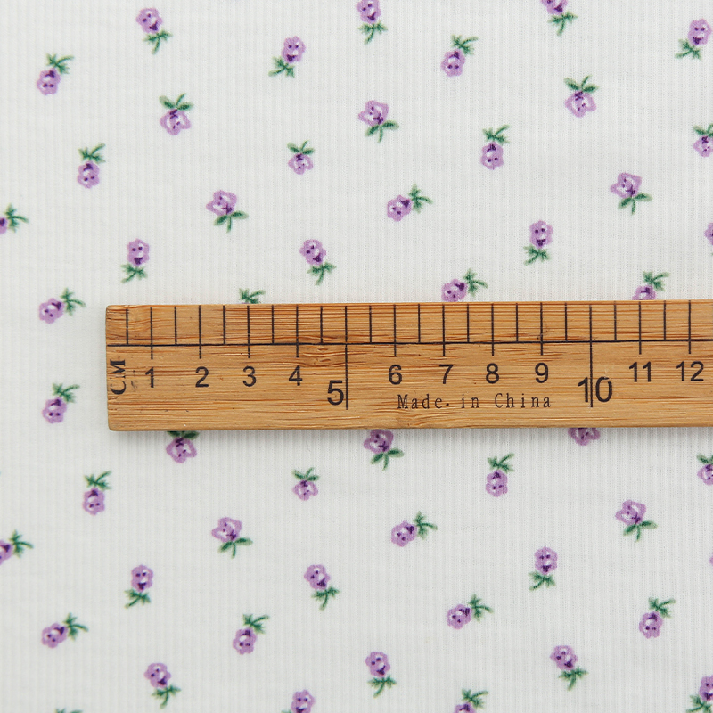 45x140cm Elastic 2X2 Knitted R - Summer Clothing Material ulasan dan harga