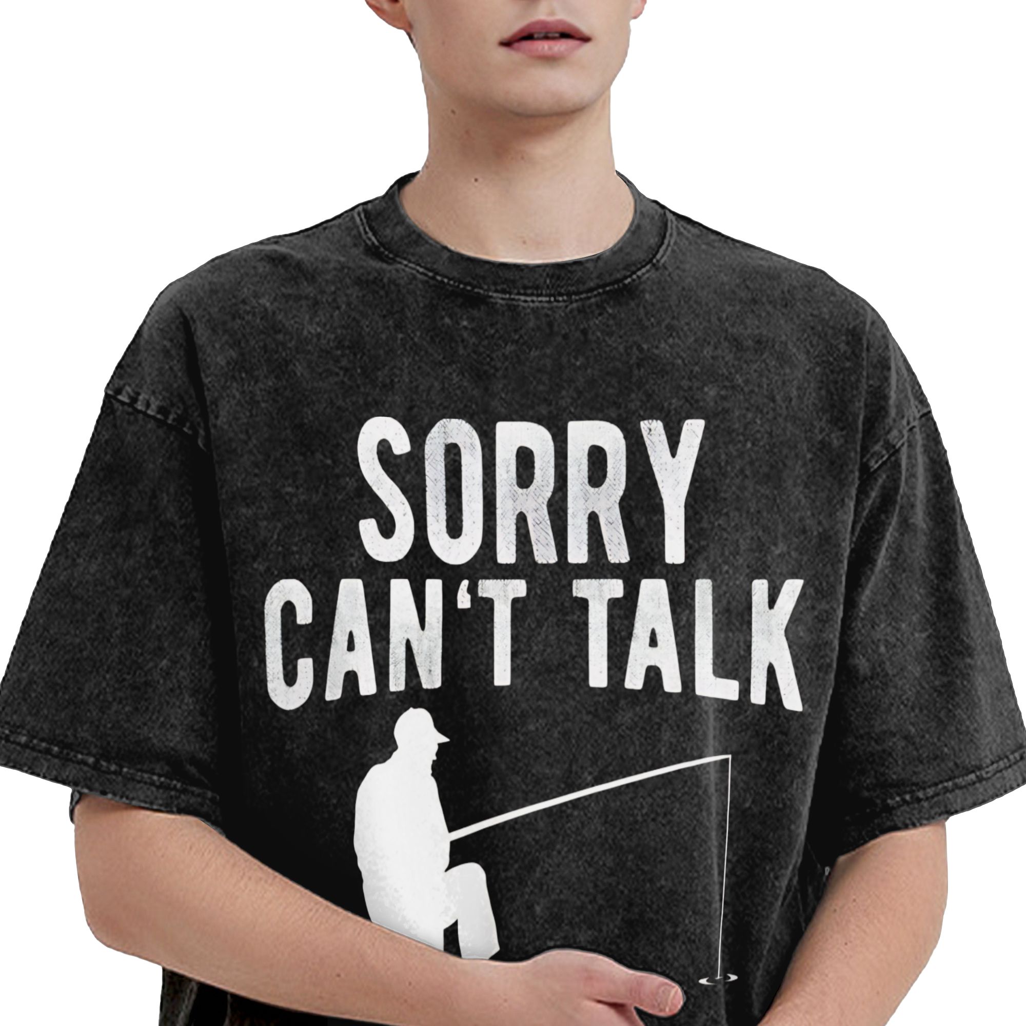 Men's Sorry Can't Talk I'm On  - Summer Clothing Online ulasan dan harga