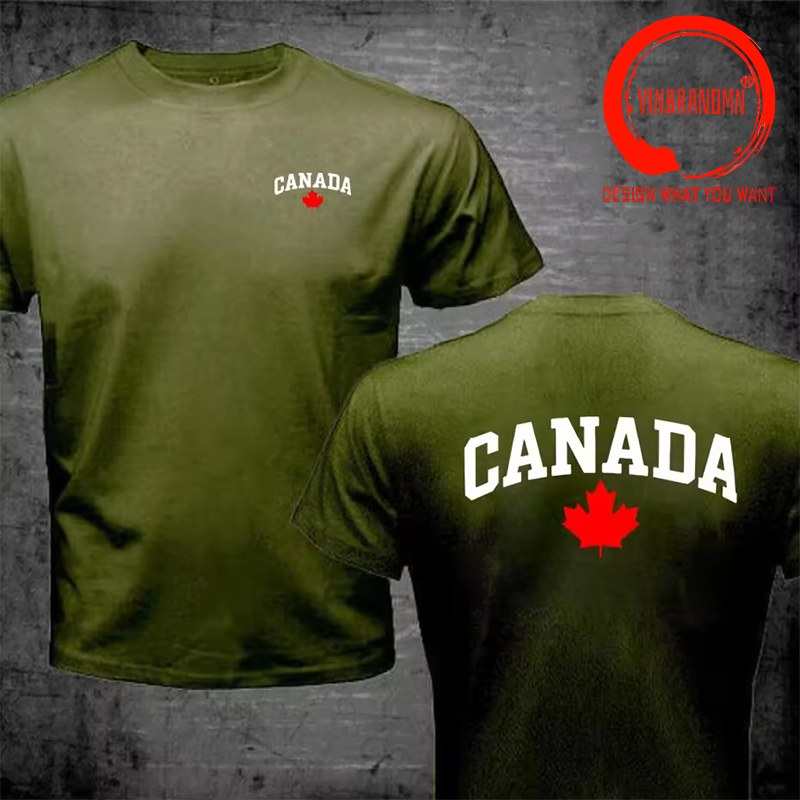 Canada Letter Printed Fashion  - Summer Clothing Canada ulasan dan harga